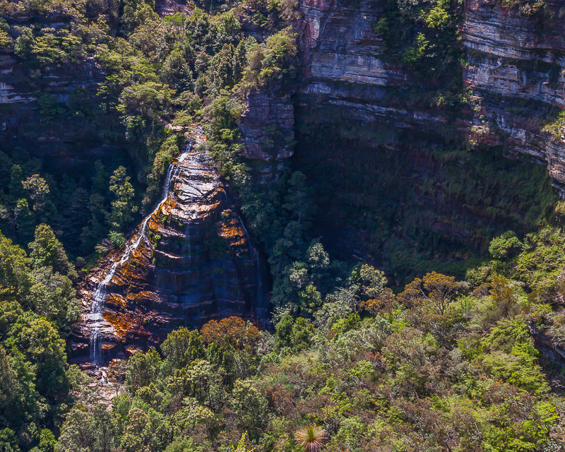 Ausblick vom gegenüberliegenden Bridal Veil View