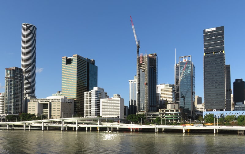 Skyline von Brisbane
