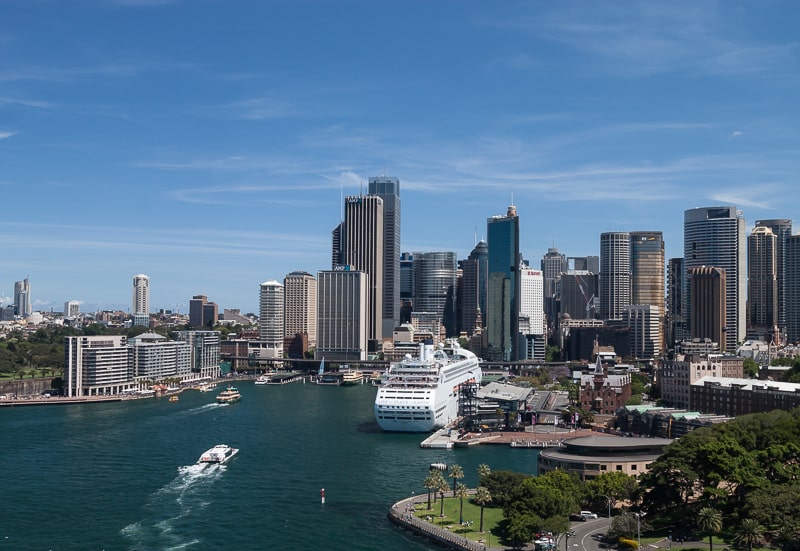 Der Hafen des Circular Quay