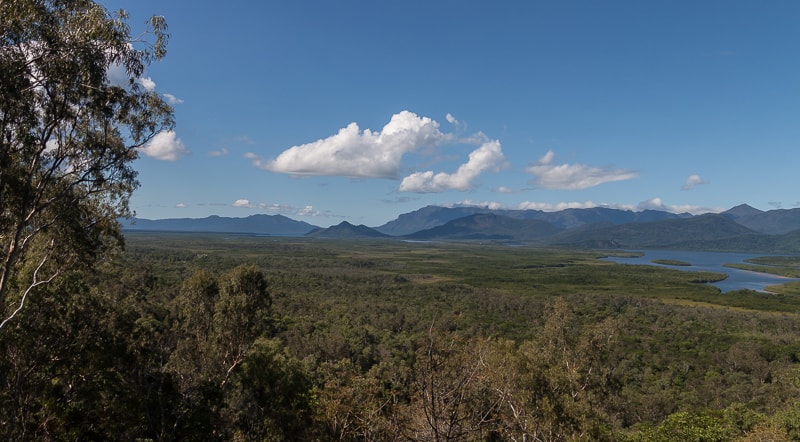 Aussichtspunkt mit Blick auf Hinchinbrook Island