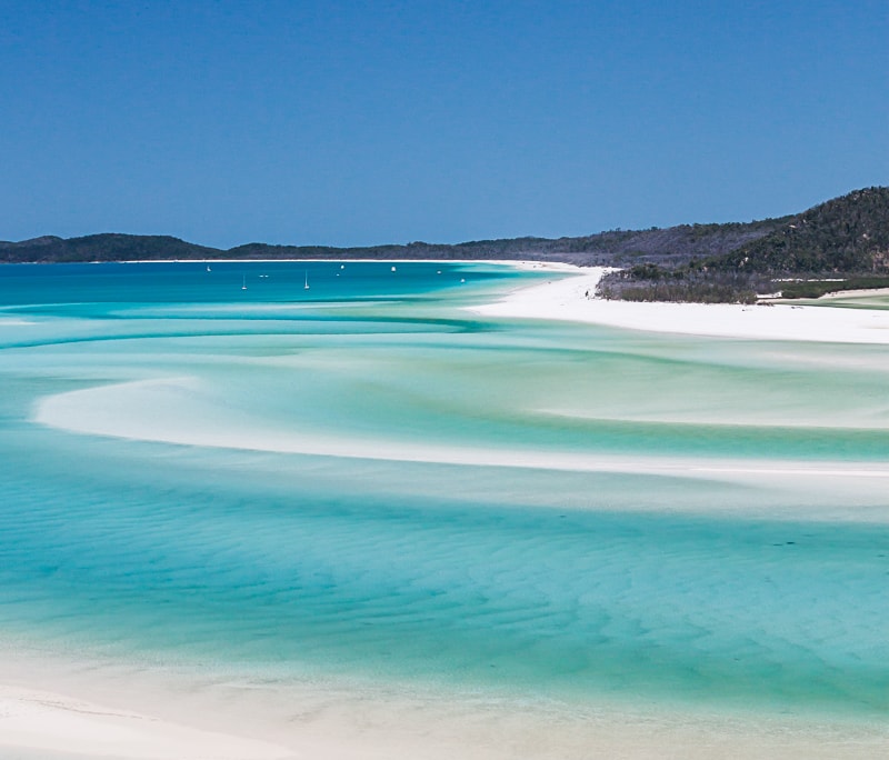 Der Whiteheaven Beach