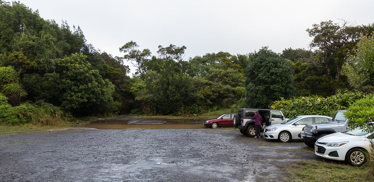 Parkplatz am Awaawapuhi Trail