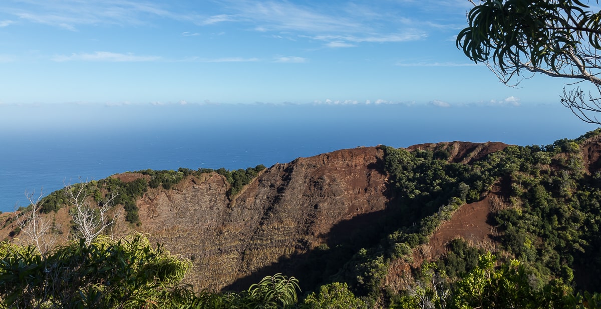 Na Pali Küste vom Awaawapuhi Trail
