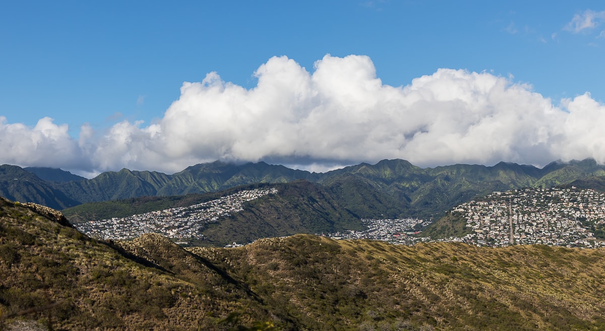 Palolo Manoa einer der Vororte von Heonolulu