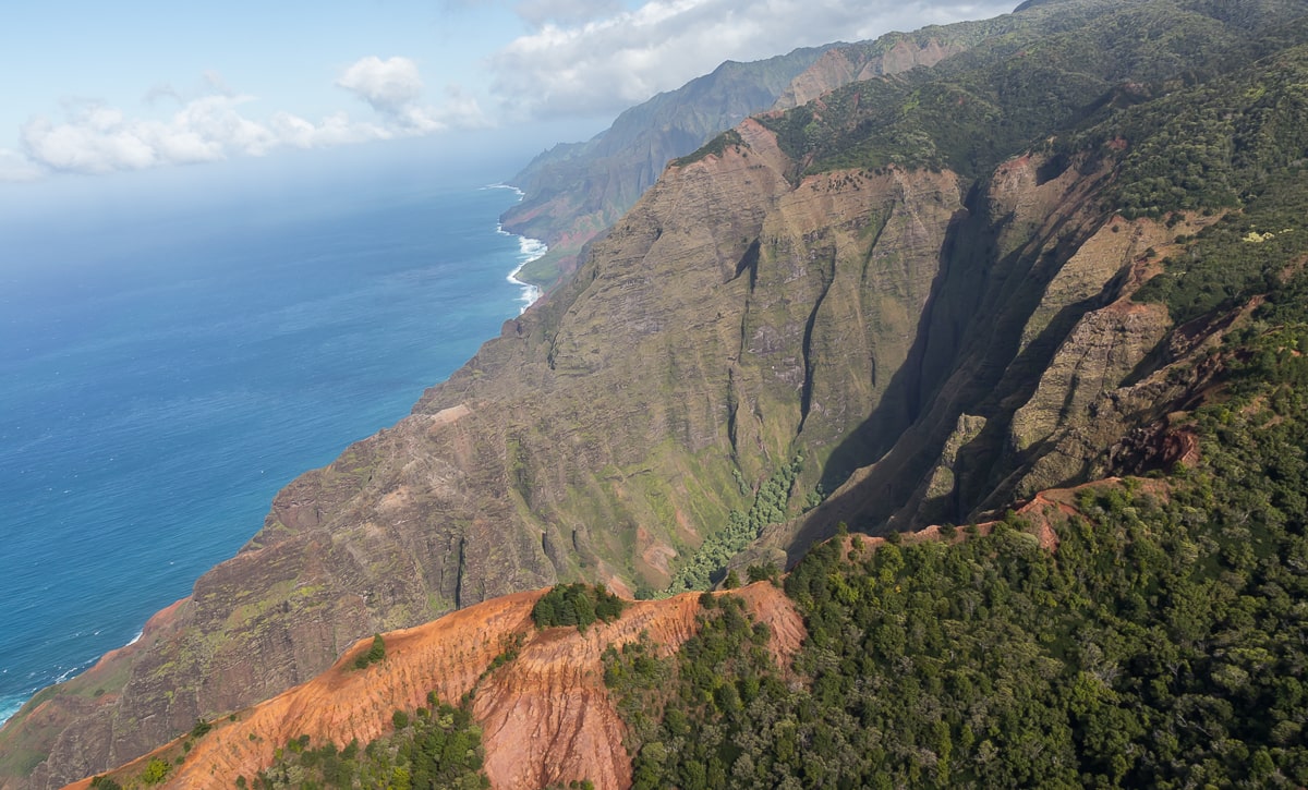 Na Pali Küste auf der Hawaii-Insel Kauai