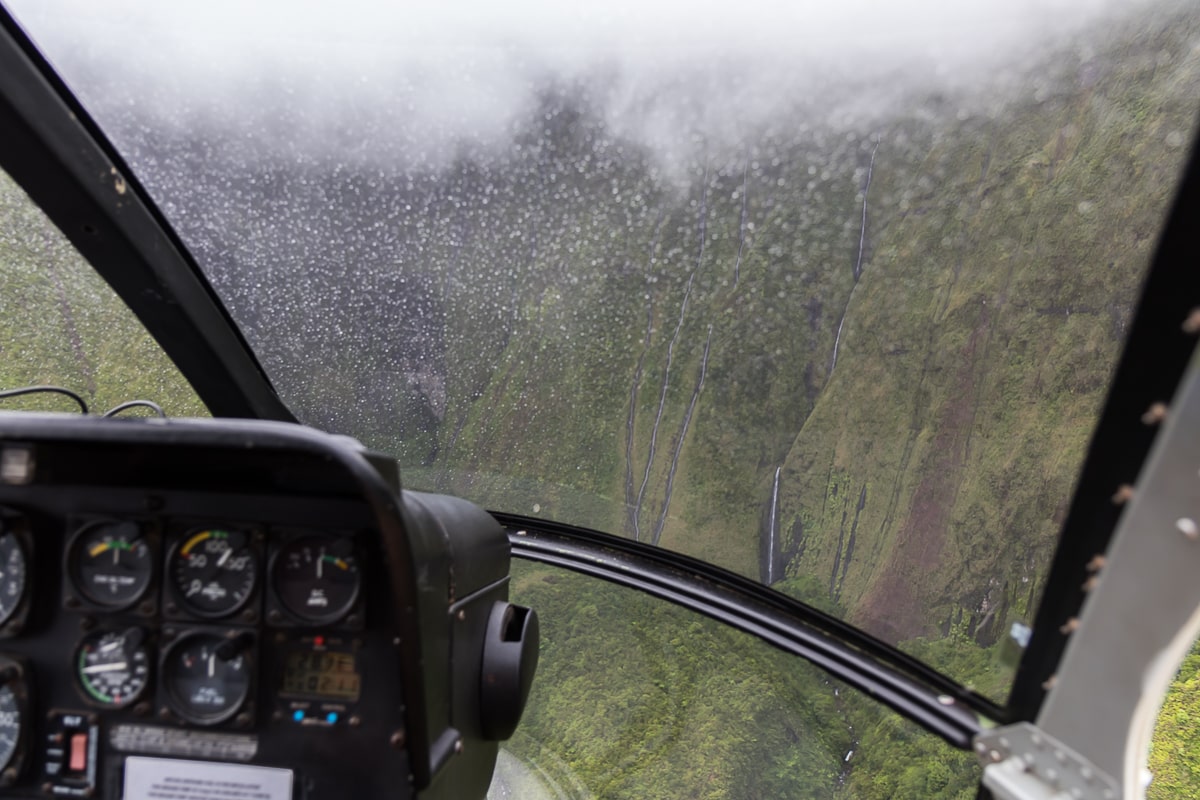 Kawaikini auf Kauai ist einer der regenreichsten Orte