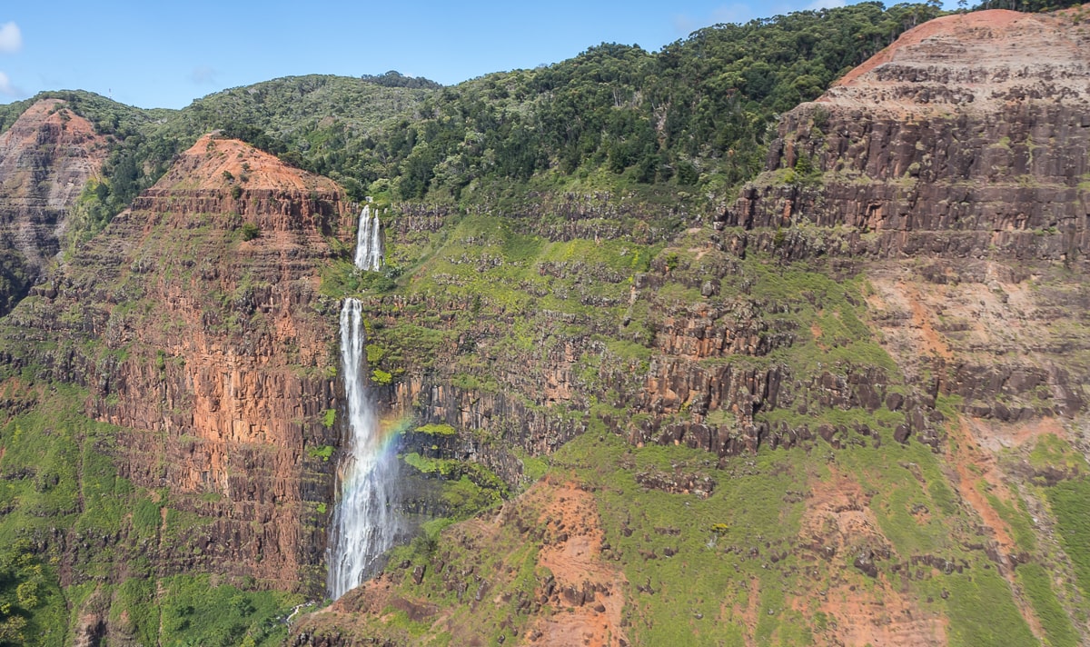 Waipo'o Falls auf Kauai