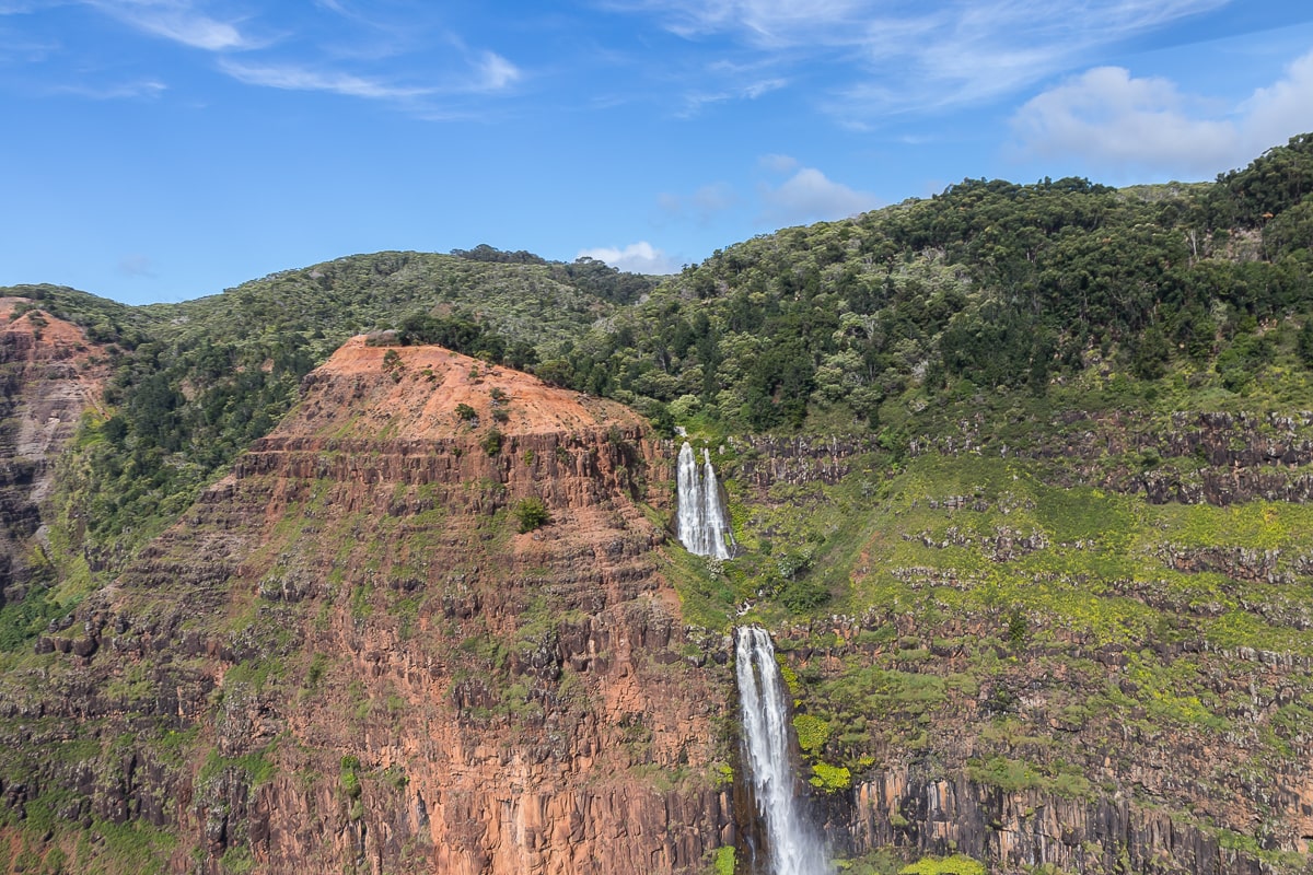 Waipoo Wasserfall im Waimea Canyon, Kauai