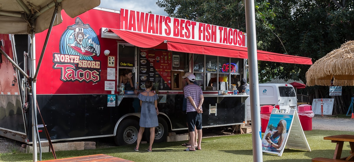 Foodtruck an der North Shore