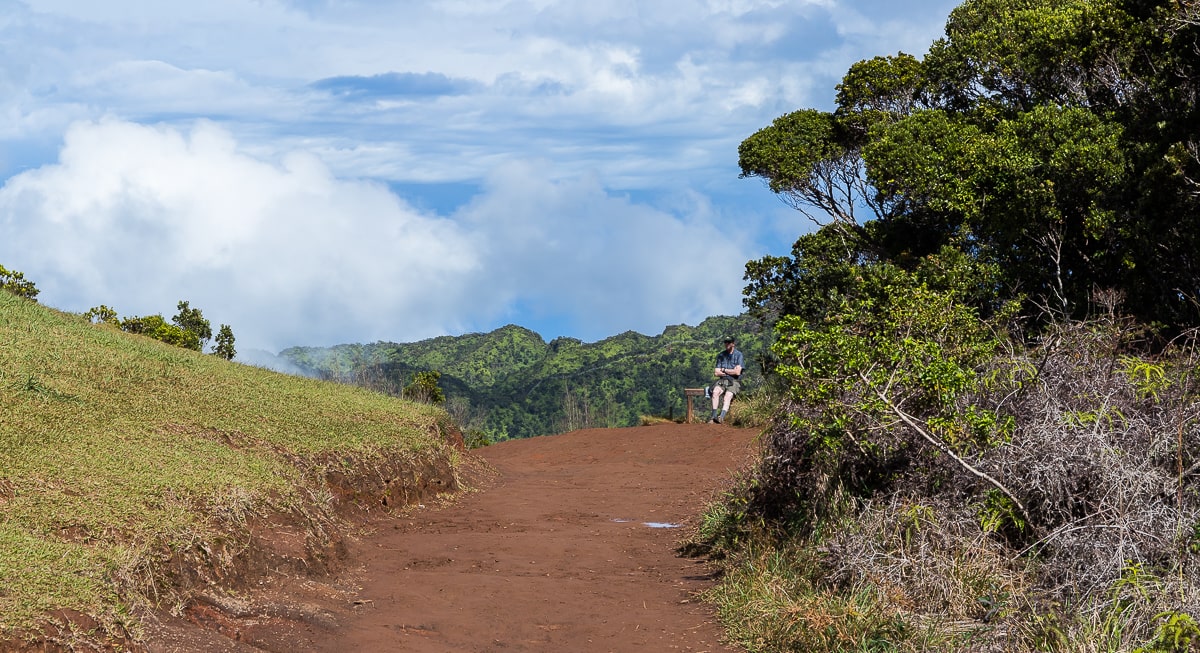 Weg zum Pu’u O Kila Lookout