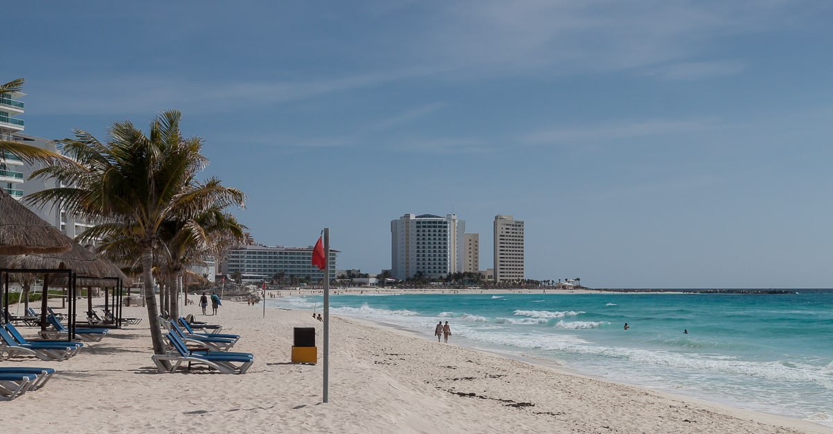 Nördlicher Bereich der Zona Hotelera von Cancún