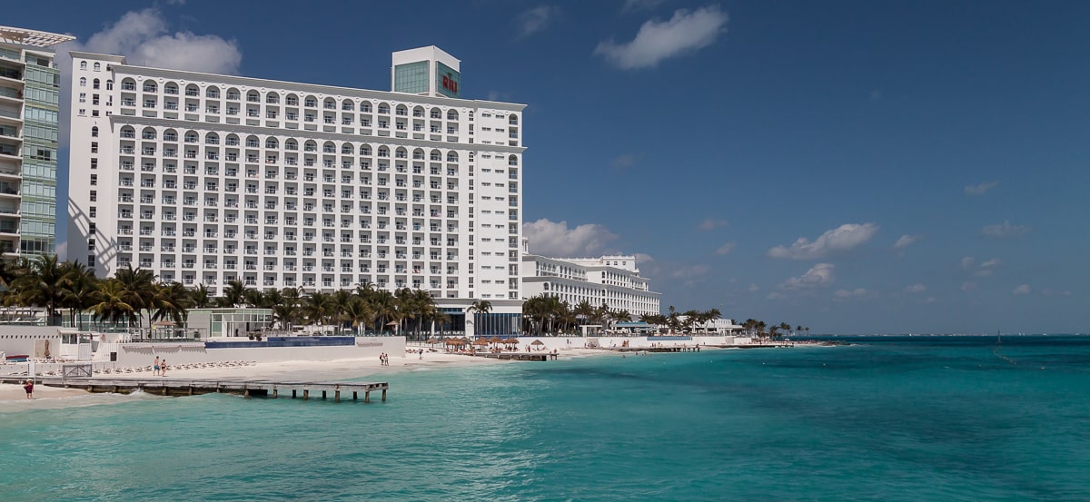 Hotel Riu in Cancun mit direkter Strandlage