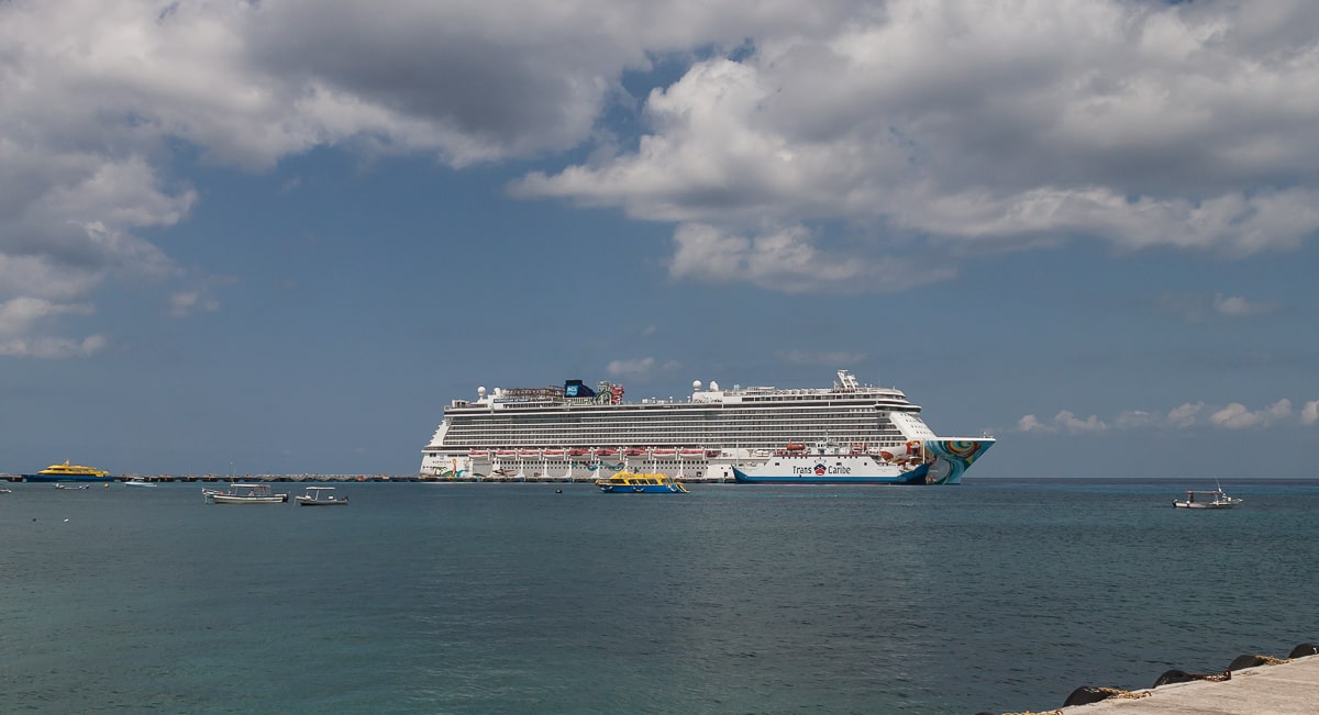 Das Kreuzfahrtschiff Trans Caribe