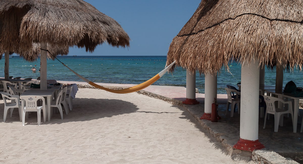 Hängematten auf Cozumel