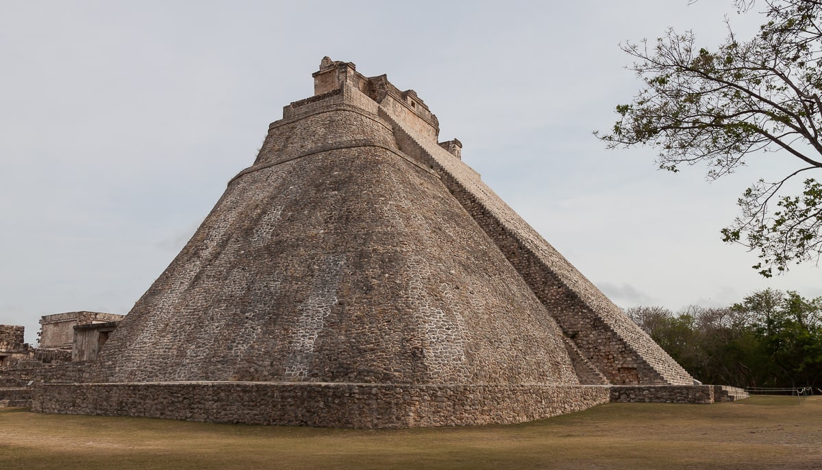 Adivino Pyramide in der Mayastätte Uxmal