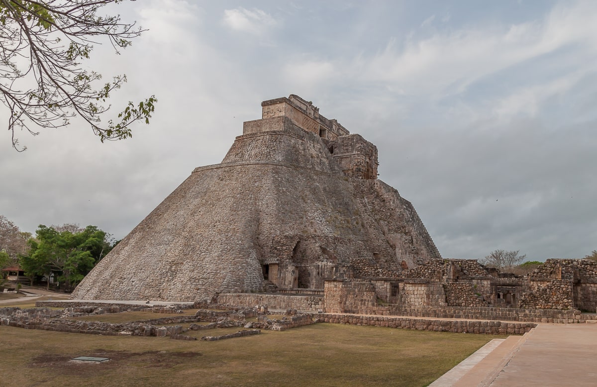 Pyramide des Zauberers in Uxmal