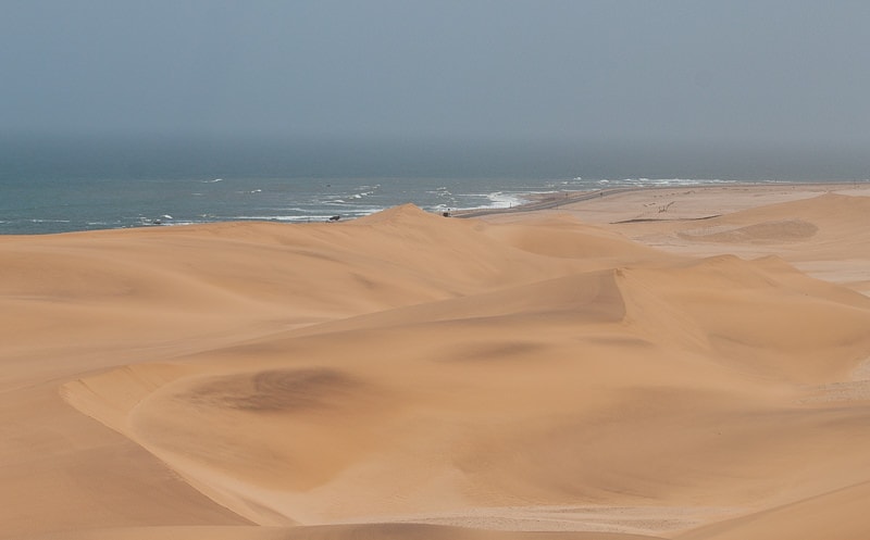 Living Desert Tour | Blick über die Wüste auf den Atlantik