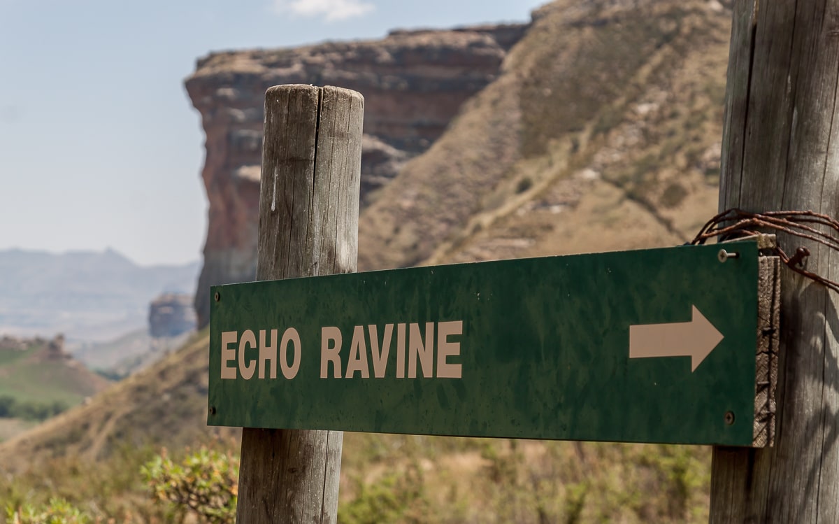 Golden Gate National Park Wanderung zum Echo Ravine