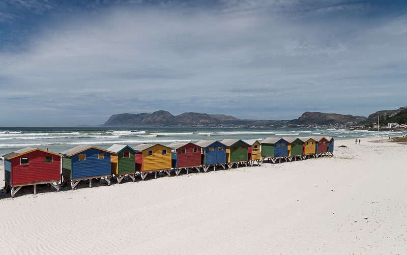 Muizenberg mit Blick auf Simons Town