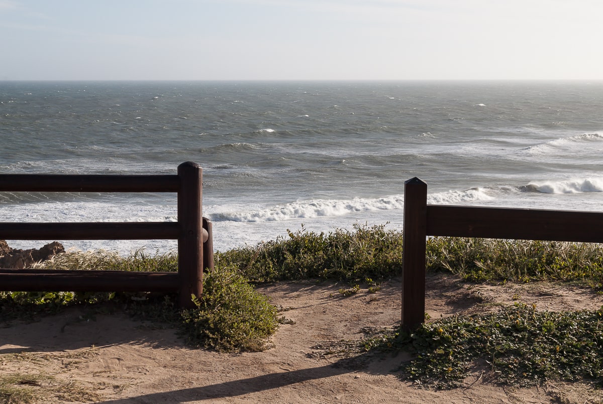 Pfad zum Strand in Brenton-on-Sea