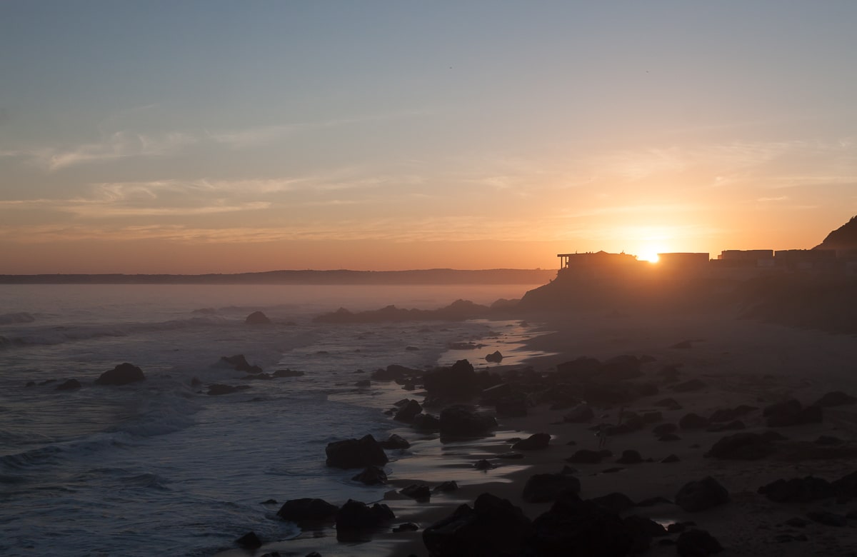 Sonnenuntergang am Kereboomstrand