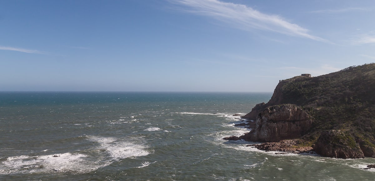 Viewpoint auf die Passage zwischen den Knysna Heads