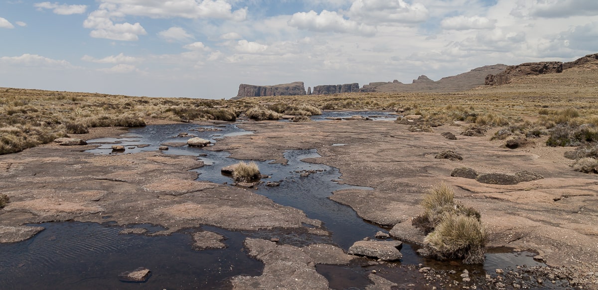 Tugela River in der Trockenzeit