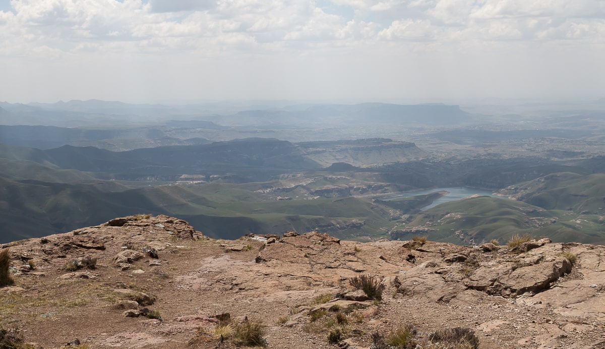 Aussicht von der Hochebene des Royal Natal NP