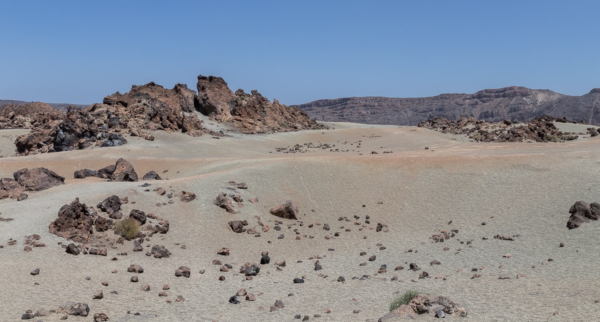 Minas de San Jose vulkanische Einöde
