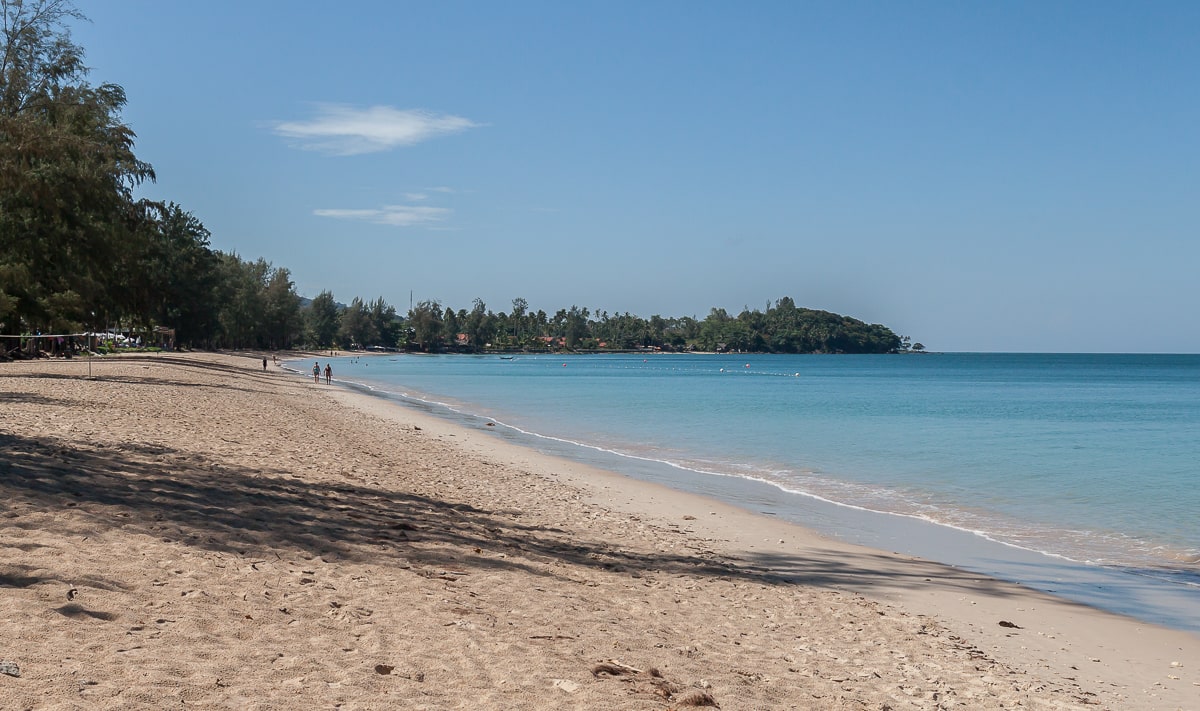Südlicher Bereich des Long Beach auf Ko Lanta